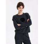 Discovery Expedition D5WL-SWT3596 Antrasit Kadın Relaxed Sweatshirt