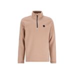 Discovery Expedition D5Wm-Swt3300 Bej Fermuarlı Yaka Basic Düz Erkek Polar Sweatshırt, S