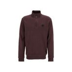 Discovery Expedition D5WM-SWT3941 Dik Yaka Relaxed Düz Sweatshırt, 3XL, 5003264302, Kahve, erkek