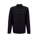 Discovery Expedition D5WM-SWT3986 Dik Yaka Relaxed Düz Sweatshırt, M, 5003276465, Siyah, erkek