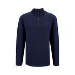 Discovery Expedition D5WM-SWT3986 Dik Yaka Relaxed Düz Sweatshırt, S, 5003276454, Lacivert, erkek