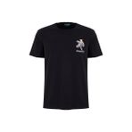 Discovery Expedition D6SM-TST3680 Siyah Bisiklet Yaka Relaxed Düz Erkek T-Shirt