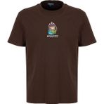 Discovery Expedition D6SM-TST3686 Kahve Bisiklet Relaxed Düz Erkek T-Shirt - XL