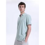 Discovery Expedition D6SM-TST3708 Mint Relaxed Düz Erkek Polo T-Shirt - 2XL