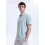 Discovery Expedition D6Sm-Tst3708 Relaxed Düz Polo T-Shirt, XL, 5003329636, Mint, Erkek