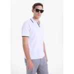 Discovery Expedition D6SM-TST3720 Beyaz Erkek Polo T-Shirt