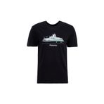 Discovery Expedition D6SM-TST3738 Siyah Bisiklet Yaka Relaxed Fit Erkek T-Shirt