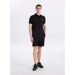 Discovery Expedition D6SM-TST3754 Siyah Relaxed Fit Erkek Polo T-Shirt - XL