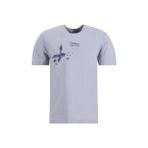 Discovery Expedition D6SM-TST3782 Gri Bisiklet Yaka Relaxed Baskılı Erkek T-Shirt