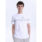Discovery Expedition D6SM-TST3783 Beyaz Bisiklet Yaka Relaxed Baskılı Erkek T-Shirt - XL