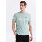 Discovery Expedition D6SM-TST3783 Mint Bisiklet Yaka Relaxed Fit Erkek T-Shirt