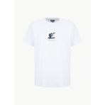 Discovery Expedition D6SM-TST3888 Beyaz Bisiklet Yaka Relaxed Düz Erkek T-Shirt