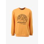 Discovery Expedition DS4M-SWT3237 Turuncu Bisiklet Yaka Relaxed Fit Erkek Sweatshirt