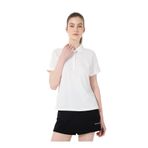 Discovery Expedition Düz Polo T-Shirt, XL, 5003227228, Beyaz, Kadın