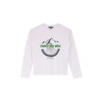 Discovery Expedition Erkek Çocuk Bisiklet Yaka Relaxed Baskılı T-Shirt, 5-6 Yaş, 5003160420, Beyaz, Erkek Çocuk