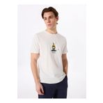 Discovery Expedition Erkek T-Shirt 5003227059, Kırık Beyaz, 2XL