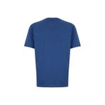 Discovery Expedition İndigo Bisiklet Yaka Relaxed Baskılı T-Shirt, L, 5003329900, İndigo, Erkek