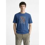 Discovery Expedition İndigo Erkek %100 Pamuk T-Shirt D6SM-TST3788
