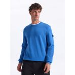 Discovery Expedition İndigo Melanj Bisiklet Yaka Relaxed Düz Sweatshirt, 2XL, 5003264300, İndigo Melanj, erkek