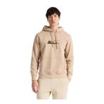 Discovery Expedition Kapüşonlu Baskılı Sweatshirt, M, 5003276494, Açık Kahve, erkek