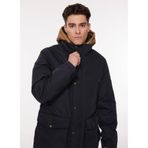 Discovery Expedition Kapüşonlu Relaxed Fit Kaban, S, 5003040534, Lacivert, Erkek