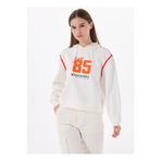 Discovery Expedition Kapüşonlu Sweatshirt, L, 5003227185, Kırık Beyaz, Kadın