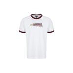 Discovery Expedition Kırık Beyaz Bisiklet Yaka Relaxed Baskılı T-Shirt, L, 5003329649, Kırık Beyaz, Erkek