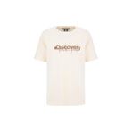 Discovery Expedition Kırık Beyaz Bisiklet Yaka Relaxed Baskılı T-Shirt, L, 5003330067, Kırık Beyaz, Erkek