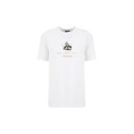 Discovery Expedition Kırık Beyaz Bisiklet Yaka Relaxed Baskılı T-Shirt, S, 5003330083, Kırık Beyaz, Erkek