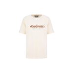 Discovery Expedition Kırık Beyaz Bisiklet Yaka Relaxed Baskılı T-Shirt, XL, 5003330067, Kırık Beyaz, Erkek
