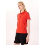 Discovery Expedition Nar Çiçeği Basic Düz Polo T-Shirt, M, 5003227148, Nar Çiçeği, Kadın