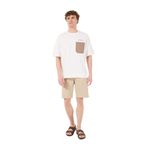 Discovery Expedition Normal Bel Relaxed Düz Şort, XL, 5003228952, Bej, Erkek