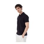 Discovery Expedition Relaxed Düz Polo T-Shirt, S, 5003227056, Siyah, Erkek