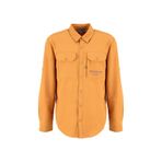 Discovery Expedition Relaxed Fit Baskılı Gömlek, S, 5003160739, Hardal, Erkek