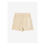 Discovery Expedition Standart Fit Baskılı Sweat Şort, M, 5003099070, Bej, Kadın