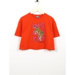 Discovery Expedition TENTGIRL Baskılı Turuncu Kız Çocuk T-Shirt