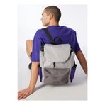 Discovery Expedition Unisex Sırt Çantası ARCHER-BACK Gri-Mor, 8923790600647, Standart, üniseks-yetişkin