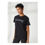 Discovery W-HOLDEN Expedition Bisiklet Yaka Baskılı Siyah Kadın T-Shirt