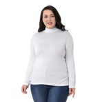 Disentis Modest Büyük Beden Yarım Balıkçı Uzun Kollu Viskon Siyah Body, 58