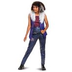 Disguise Willa kurt adam kostümü, Disney Zombies-2 karakterleri kostümü, çocuk filmlerinden ilham alan kurt kostümü, çocuklar için klasik beden çocuklar için beden M (7-8), mavi (103849K)