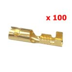 Dişi Fiş Yuvarlak Tks 4D (100 Adet) SM00100048
