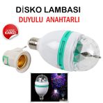 Disko Lambası Işık Disco Işığı Lazer Led Ampul