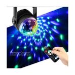 Disko Topu Parti Işıkları 7 Renk LED USB Girişli Sese Duyarlı Rgb Uzaktan Kumandalı - 1 - 10 W