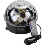 Disko Topu Rgb Ledli Duyarlı Bluetooth Hoparlör - Kumandalı - standart