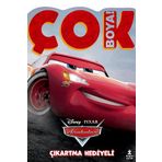 DISNEY ARABALAR ÇOK BOYA! ÇIKARTMALI DEV BOYAMA KİTABI
