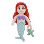 Disney Ariel Kırmızı, Lavanta ve Aqua Süper Yumuşak Peluş Emzik Buddy