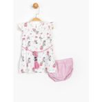 Disney Bebek Elbise ve Külot 15487 - 1,5 - 2 Yaş - Pembe
