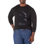 Disney Big & Tall Maleficent Mistress Poster Üst Kısa Kollu Siyah Erkek T-shirt