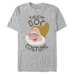 Disney Big & Tall Princesses Doc Kostüm Erkek Üst Kısa Kollu Tişört, Atletik Heather, 4XL Uzun