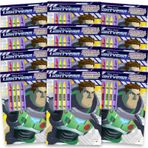 Disney Buzz Lightyear Parti Şekeri Paketi ~ Paket 12 Lightyear Oyun Paketi İçerir Çıkartmalar, Boyama Kitapları, Yağma Çantalı Boya Kalemi ve Kapı Askısı ile Doldurulmuş (Oyuncak Hikayesi Parti